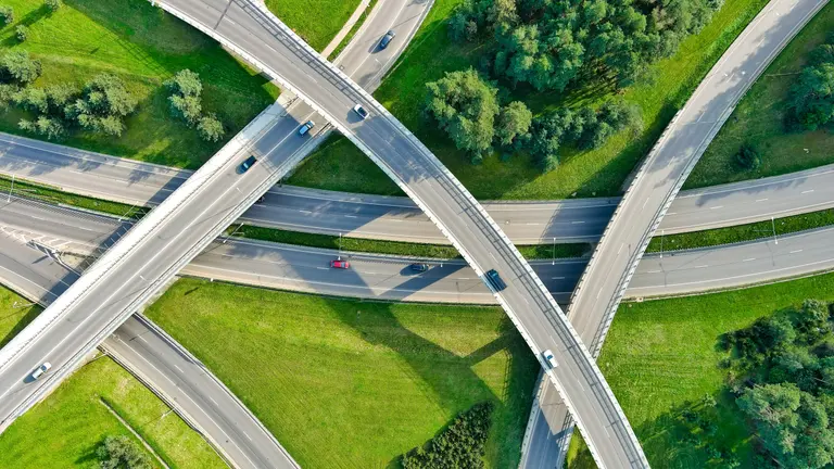 Road from above