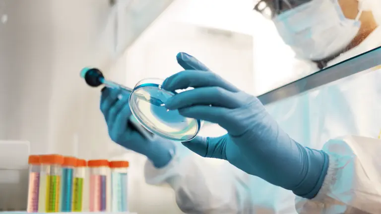 Chemist in Lab