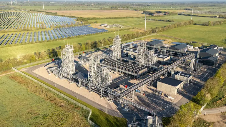 Solar Park Kassø in Denmark 