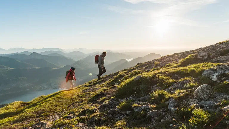 People hiking